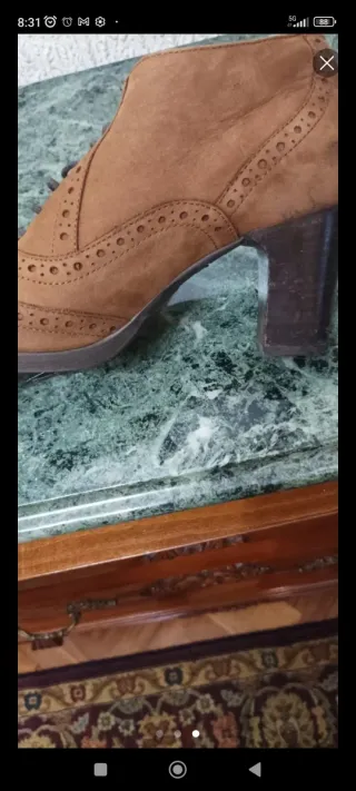 Zapatos de cordones marrones