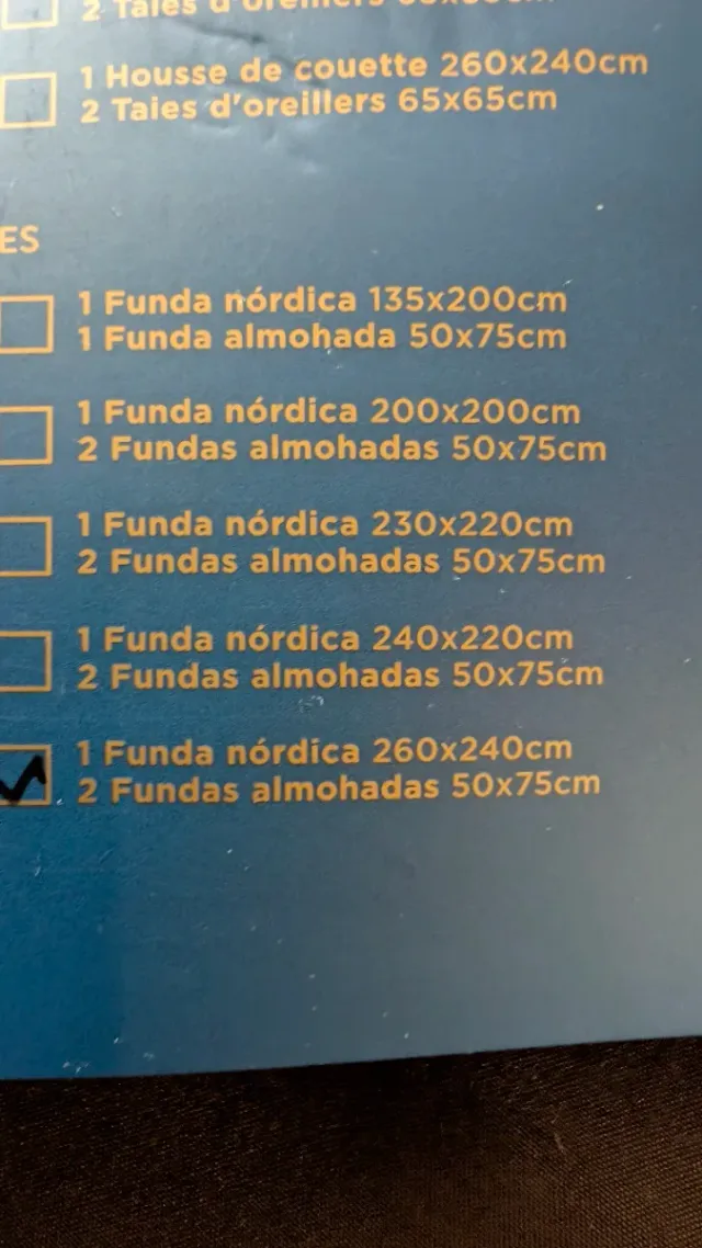 4 Fundas Almohada 50x75 Blanco. Nuevas