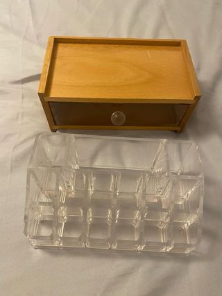 Organizador de maquillaje con cajón 15 cm