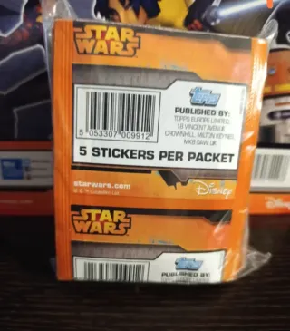 50 Sobres Cromos + Álbum Star Wars Rebels