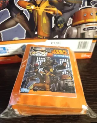 50 Sobres Cromos + Álbum Star Wars Rebels