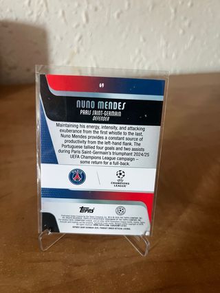 Lote 4 Cartas Topps 2026 Ligue 1