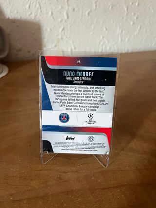 Lote 4 Cartas Topps 2026 Ligue 1