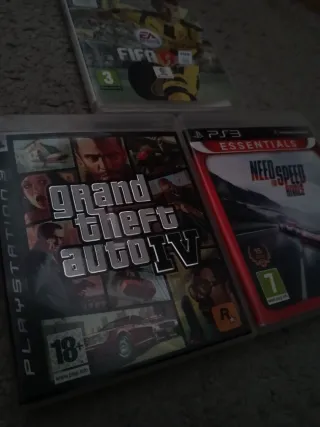 3 Giochi PS3: FIFA 17, GTA IV, Need for Speed