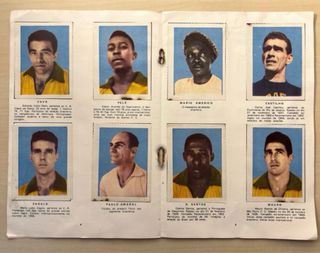 Álbum Brasil Campeão Mundial 1958