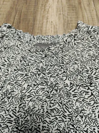 Blusa mujer estampada manga larga