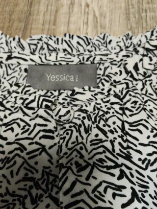 Blusa mujer estampada manga larga