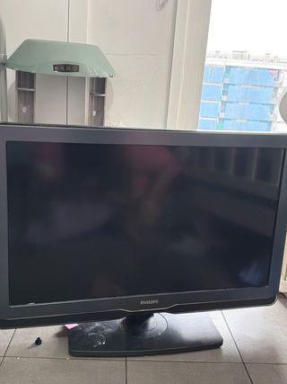 Televisión Philips Negra