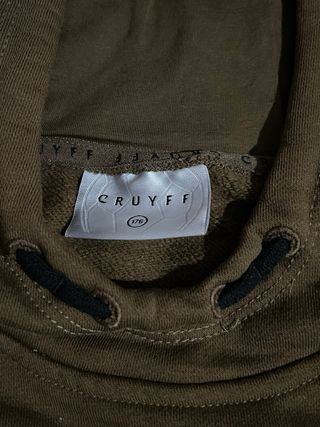 Sudadera Cruyff Classics Verde Talla S