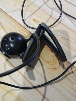 Cámara Web Logitech Negra