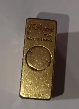 Lote 2 accendini S.T. Dupont dorati