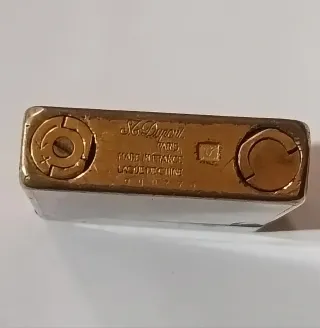 Lote 2 accendini S.T. Dupont dorati