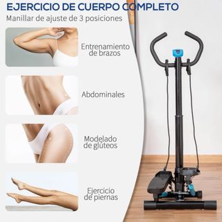 Stepper Fitness con Manillar Ajustable