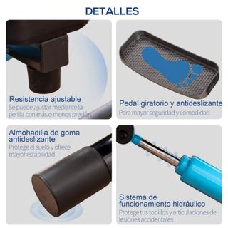 Stepper Fitness con Manillar Ajustable