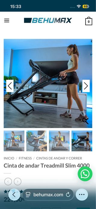 Cinta de Correr Negra