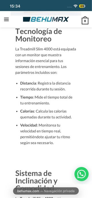 Cinta de Correr Negra