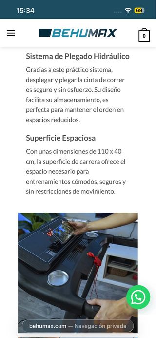 Cinta de Correr Negra