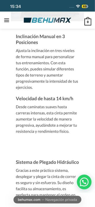 Cinta de Correr Negra