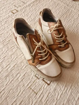 Zapatos Pikolinos Mujer Beige y Marrón