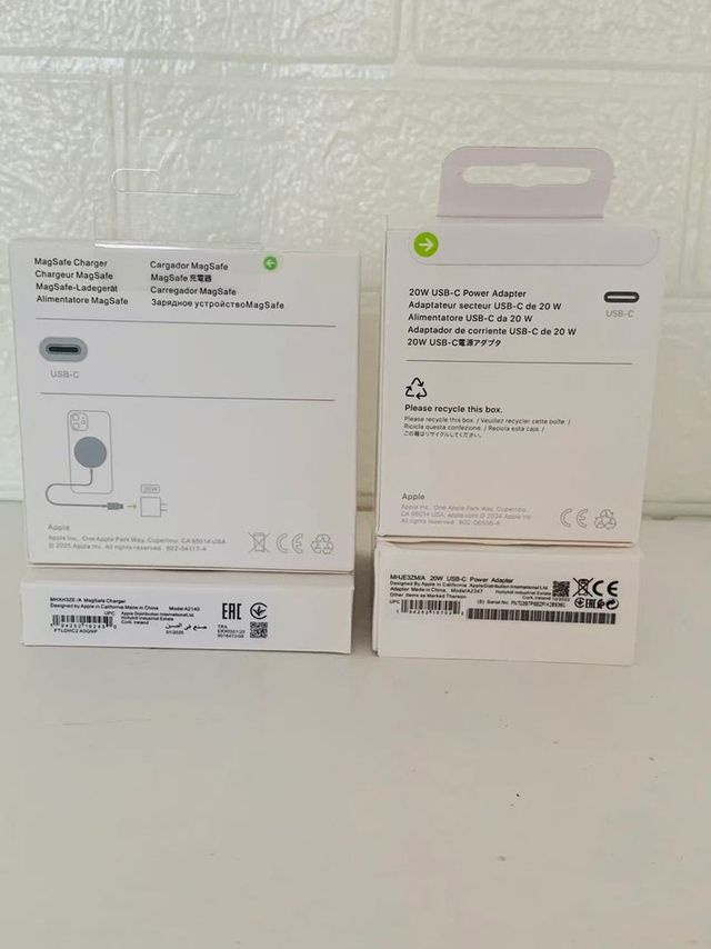 Cargador iPhone Adaptador 20w+MagSafe 15W Original