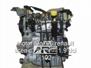 Motor f9q796 renault scenic rx4 (ja0) 1.9