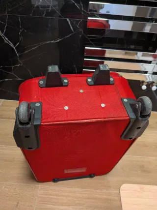 Maleta de viaje Merro roja