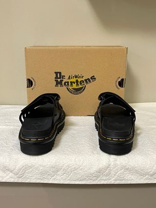 Ciabatte Dr. Martens Pelle Nere Tg 38