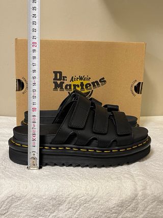 Ciabatte Dr. Martens Pelle Nere Tg 38