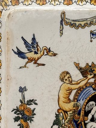 Salvamanteles/Posavasos Gien Loza Francesa