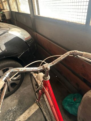 Bicicleta clásica roja ORBE