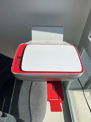 Stampante HP Wifi Rossa e Bianca