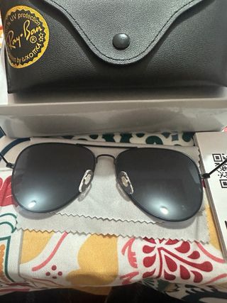 Gafas Ray-Ban Aviator 3025 Negras/Grises