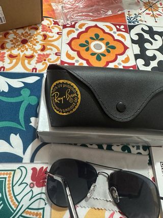 Gafas Ray-Ban Aviator 3025 Negras/Grises