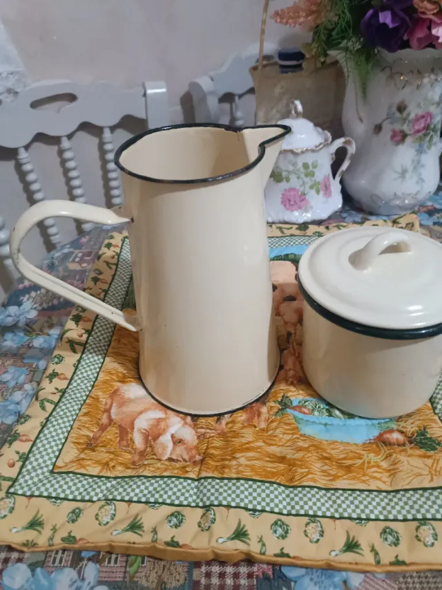 Conjunto rural holandés de metal