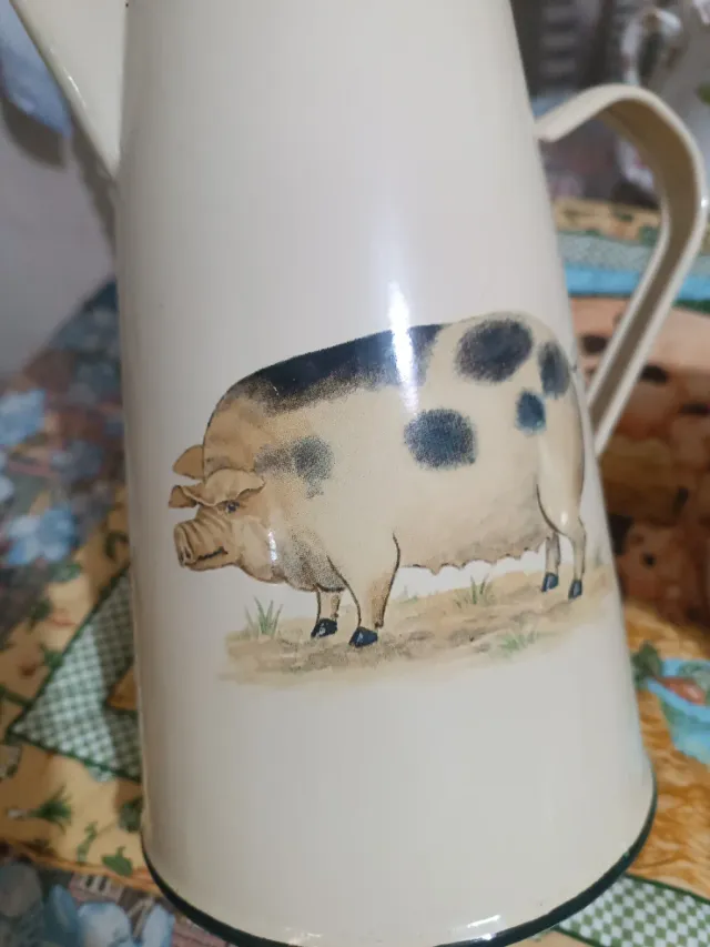 Conjunto rural holandés de metal