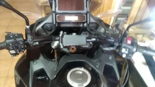 Honda NT 1100 Adventure Moto Negra