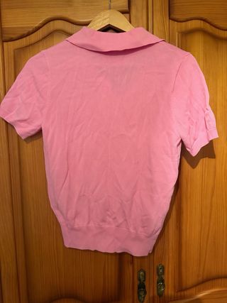 Polo Zara Rosa Talla S