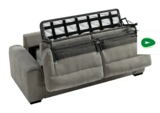 Sofá cama gris El Corte Inglés