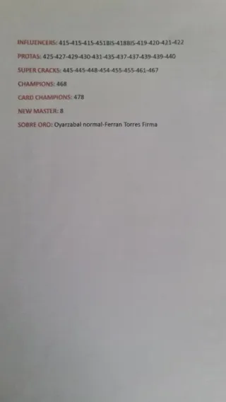 Cromos Adrenalyn XL 25-26