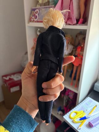 Barbie Piloto Traje Azul