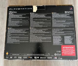 PS3 Fat 40GB Negra ( Luz Roja )