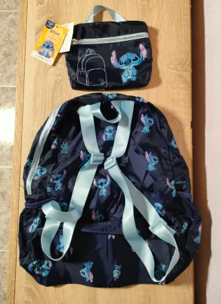 Mochila Plegable Stitch Viaje
