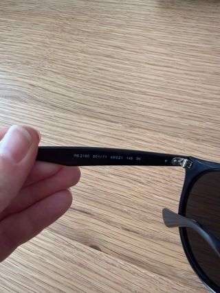 Gafas de sol Ray-Ban negras mujer