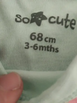 Body cruzado bebé estampado
