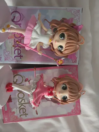 Lote 2 Figuras Qposket Cardcaptor Sakura