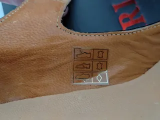 Zapatos en piel Escarlata Marrones Talla 37