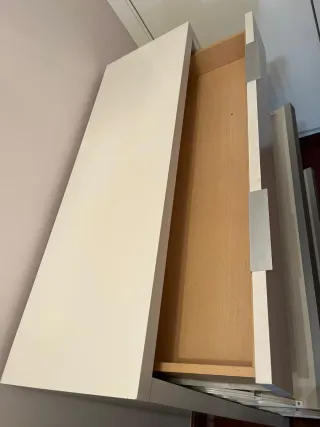 Mueble zapatero blanco