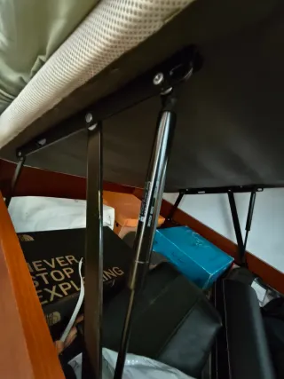 Canapé individual de madera