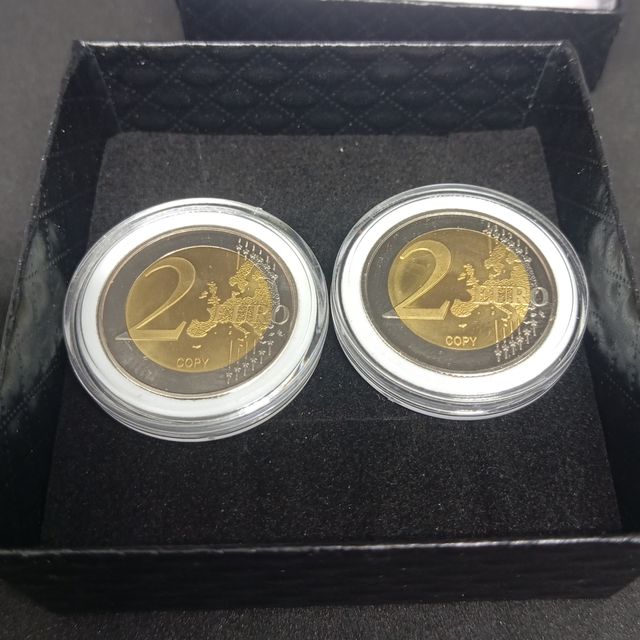 MÓNACO 2 MONEDAS 2€ 2007 Y 2015 EN ESTUCHE