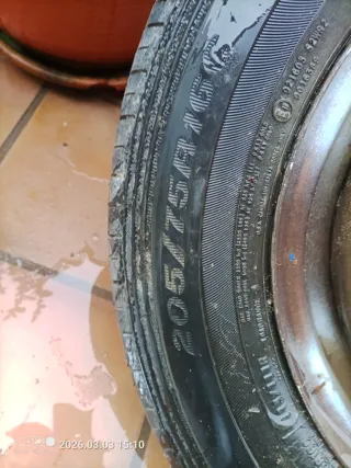 Neumático con llanta Cooper 206/75R16